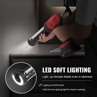 VEVOR 20V Cordless Electric Caulking Gun 10oz/300ml με 4 ρυθμιζόμενες ταχύτητες
