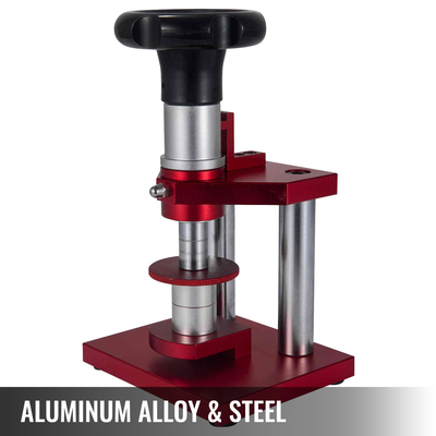 Θήκη πρέσας κρυστάλλινου στεφάνου 8&quot; Πίσω Θήκη ρολογιού Ανοιχτήρι Κίνηση Big Gland