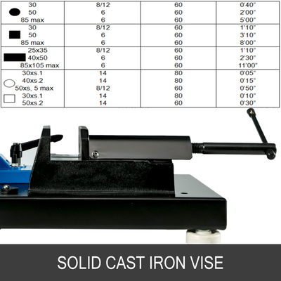 Μεταλλικό πριόνι ταινίας Μεταλλικό πριόνι ταινίας 1000W για κοπή ξύλου μεταλλικό πλαστικό από γυαλί