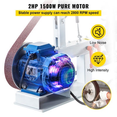 VEVOR Benchtop Disk &amp; Belt Sander Πάγκος τριβείο 1,5KW με Ph 427 X 12&quot; Τροχός ρυθμιζόμενος ιμάντας λείανσης, Κεντρικός ιμάντας μηχανημάτων και τριβείο δίσκου 0-2800rpm συνδυαστικά τριβεία