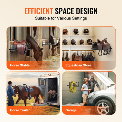 Βάση σέλας VEVOR για επιτοίχια βάση με Pad Bar 8 Packs Βάση βάσης σέλας αλόγων