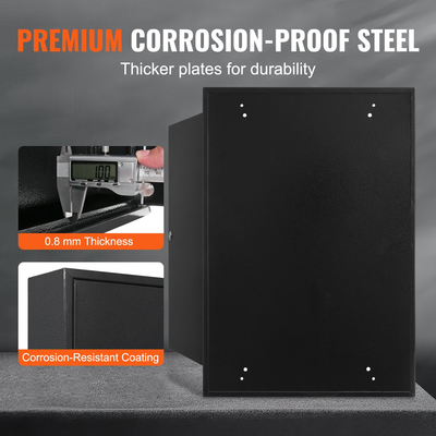 Κουτί κλειδαριάς ντουλαπιού VEVOR 200 κλειδιών με ρυθμιζόμενα ράφια και πολύχρωμες ετικέτες πλήκτρων