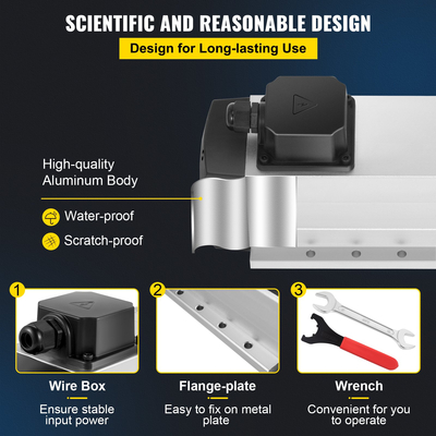 Αερόψυκτος κινητήρας ατράκτου VEVOR 4KW 2220V ER25 Αερόψυκτος κινητήρας άξονας CNC για φρέζα χάραξης CNC