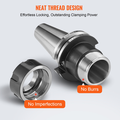 VEVOR CAT40 Collet Holder ER 16/32 Collet Set, 35 PCs, SLN FMB ER16/32 APU Tool Holder Spring Steel Collet τσοκ με 10 μπουλόνια έλξης και 3 κλειδιά, για τρυπάνια φρέζας