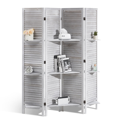 VEVOR Wood Divider Room Ξύλινο πάνελ 4 για Διαχωρισμό Δωματίων Οικιακό Γραφείο