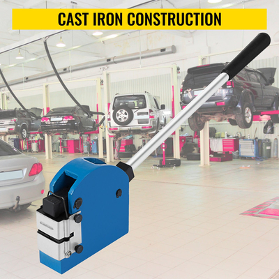 Σετ φορείων συρρικνωτών κατασκευής μετάλλων φύλλων καυτή μηχανή ράβδων μοτοσικλετών, φορείο συρρικνωτών μετάλλων φύλλων 16/18/20 κατασκευής μετρητών 2-σε-1 ήπιος χάλυβας για γκαράζ/κατάστημα σωμάτων/εργαλείο μετάλλων εργαστηρίων