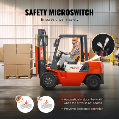 Κάθισμα VEVOR Universal Tracor, Κάθισμα χορτοκοπτικού με μικροδιακόπτη και τρύπες αποστράγγισης, 6,3-13,4 ιντσών Εκτεταμένη υποδοχή τρακτέρ κάθισμα για εκσκαφέα φορτωτή τρακτέρ