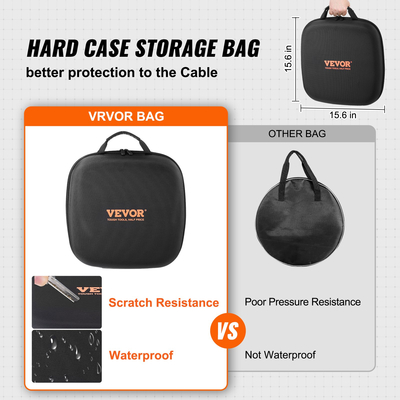 Καλώδιο φόρτισης EV VEVOR τύπου 2 προς τύπο 2 Καλώδιο ηλεκτρικού οχήματος 32A 7m 22kW TPU