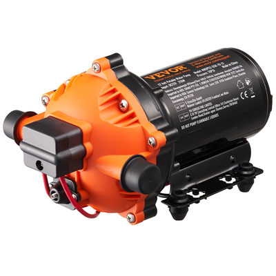 VEVOR 12V Αντλία Διαφράγματος 5GPM 18,93 L/min Διακόπτης πίεσης αντλίας νερού 5 θαλάμων