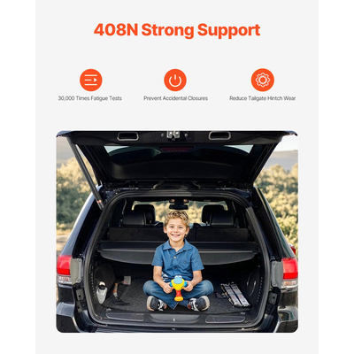 VEVOR πίσω γόνατο ανυψωτικής πόρτας αριστερά συμβατό με Grand Cherokee WK2 2011-2012