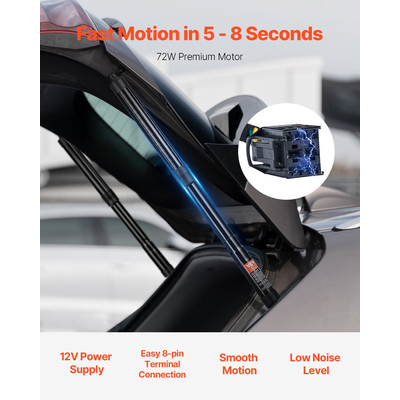 Ηλεκτρικά γόνατα πίσω πόρτας VEVOR 2PCS Συμβατά με τη σειρά VM Sharan 2010-2023