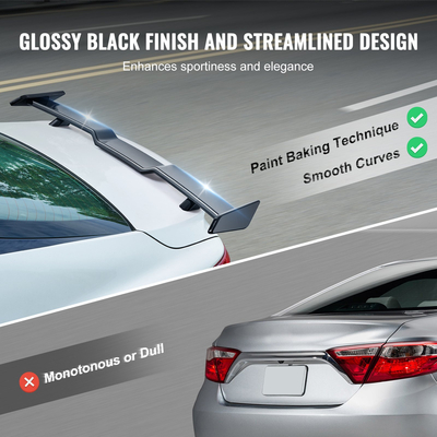 VEVOR Πίσω αεροτομή 57,9&#039;&#039; GT Style Trunk Wing Συμβατό με Camry 2018-2023