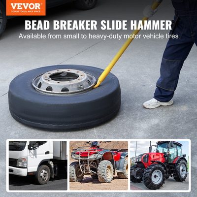 VEVOR Tire Bead Breaker Slide Hammer, 46,3&quot; μήκους Heavy Duty Steel Tire Bead Breaker, Portable Tire Changing Sliding Impact for Truck Truck Trailer Tire Removal