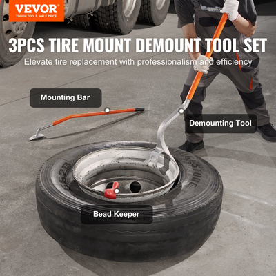 VEVOR Truck Tire Changer Mount Mount 22.5-24.5 σε Radial Bias Ply/Tubeless Tire