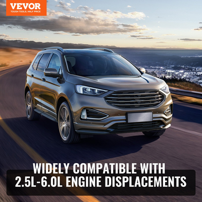 VEVOR Turbo στροβιλοσυμπιεστής με κιτ φλάντζας για κυβισμούς κινητήρα 2,5L-6,0L