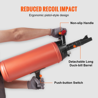 VEVOR Tire Bead Blaster, 150 PSI, φορητό 2,4 Gal/9 L Air Bead Seat, φορητό εργαλείο φουσκώματος, 87-116 PSI για επισκευές ελαστικών φορτηγών, ATV, Αυτοκινήτων και Τρακτέρ