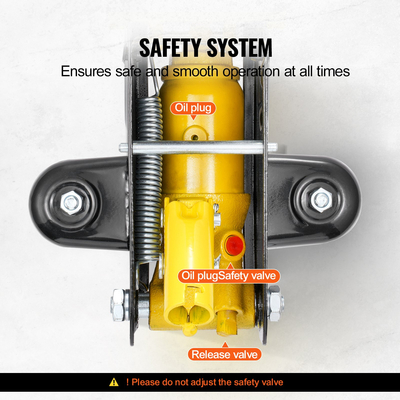 Υδραυλική αντλία μονού εμβόλου βαρέως τύπου VEVOR χαμηλού προφίλ πατώματος Jack 1,5 τόνου