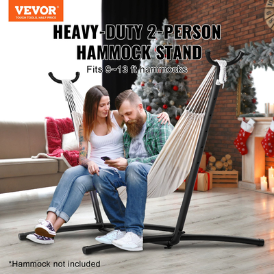 VEVOR Steel Hamock Stand 450lbs Πλαίσιο αιώρας ταιριάζει 9,5-12,6ft Hammocks Portable