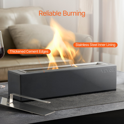 VEVOR Επιτραπέζιο Μπολ Τζάκι από σκυρόδεμα 15 ιντσών Εσωτερική εξωτερική βεράντα