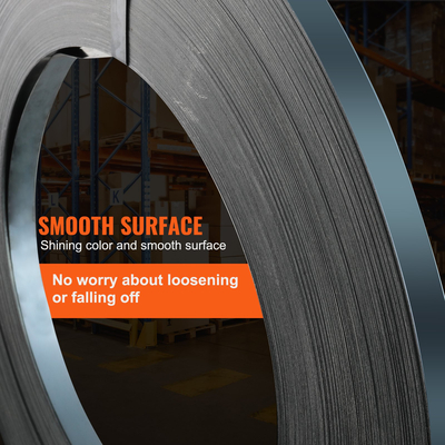 VEVOR Packaging Steel Strapping Roll 3/4&quot; x 0,02&quot; x 1640&#039; Banding Strap 1700 lbs