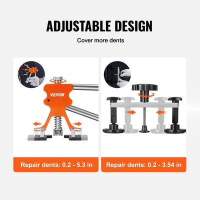 VEVOR Κιτ επισκευής χαλαζοκαθαριστικού χωρίς βαφή εργαλείων εξολκέας γέφυρας αμαξώματος αυτοκινήτου