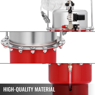 Πνευματικός εξαερωτήρας πίεσης αέρα 60psi Κιτ εξαέρωσης φρένων &amp; συμπλέκτη γκαράζ Χωρητικότητα 5L