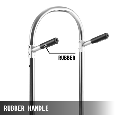 VEVOR 3 σε 1 από αλουμίνιο πτυσσόμενο σάκο φορτηγού χειρός καροτσάκι αυτοκινήτου βαρέως τύπου πτυσσόμενο