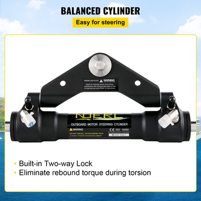 VEVOR Hydraulic Steering Cylinder 300HP, Hydraulic Steering Mount Hydraulic Outboard Marine Steering Kit Χωρίς υδραυλικό σωλήνα και τιμόνι για εξωλέμβια Σύστημα διεύθυνσης σκάφους