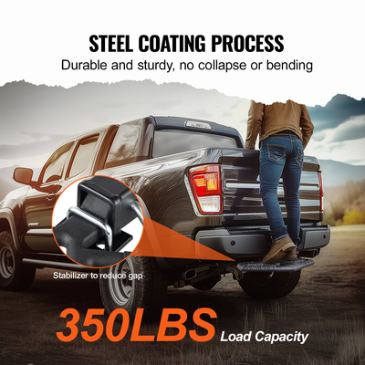 VEVOR Hitch Step for 2&quot; Receiver Universal Trailer Tow Πίσω προφυλακτήρας Χάλυβας