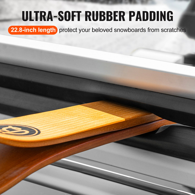 VEVOR Ski Snowboard Roof Rack 31,7&quot; Universal Ski Rack για οροφή αυτοκινήτου με κλειδαριά