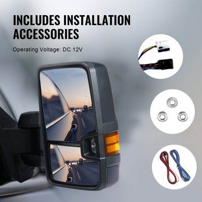 Θερμαινόμενοι ρυμουλκούμενοι καθρέπτες VEVOR για Chevrolet Silverado (2003-2007)/GMC/Cadillac