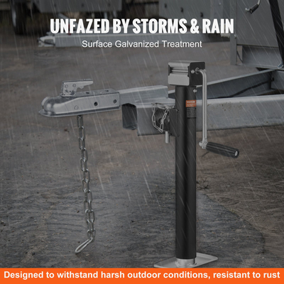 Ευθύς σύνδεσμος ρυμουλκούμενου VEVOR, για σφαίρα κοτσαδόρου 2 ιντσών, κανάλι 2 ιντσών, χωρητικότητα 3500 λίβρες, σύνδεσμος γλώσσας ρυμουλκούμενου βαρέως τύπου, Ιδανικός για ρυμούλκηση Station Wagon, Pickup Trucks, SUV, Ψευδάργυρη επιφάνεια