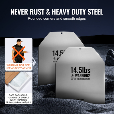 Πλάκες γιλέκου VEVOR Curved Weight for Strength Training Workout 2x14,5 LB Plates