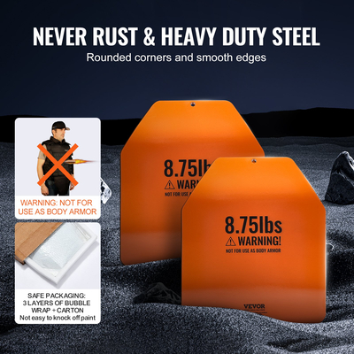 Πλάκες γιλέκου VEVOR Curved Weight for Strength Training Workout 2x8,75 LB Plates