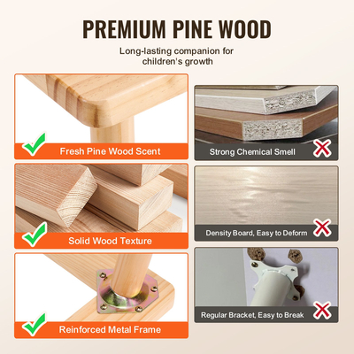 Τραπέζι VEVOR Sensory for Toddlers Παιδικό Τραπέζι Δραστηριοτήτων με Επιτραπέζιο Διπλής Όψης