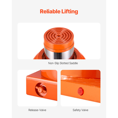 Εγχειρίδιο VEVOR Hydraulic Bottle Jack 30 Ton High Lift Automotive Car Repair Shop