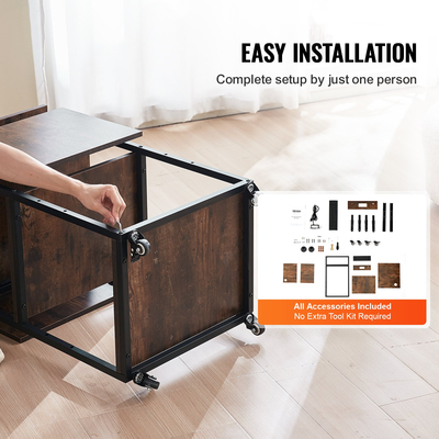 Τραπέζι θερμικής πρέσας VEVOR με σταθμό φόρτισης 4 βαθμίδας Κινητή βάση πρέσας θερμότητας