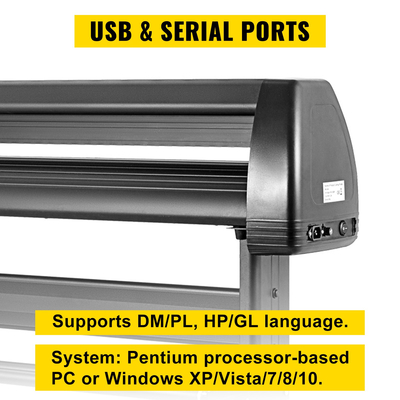 5 σε 1 θερμική πρέσα 15&quot;x15&quot; Καπάκι μεταφοράς 53&quot; Vinyl Cutter Plotter Κοπή 3 λεπίδων