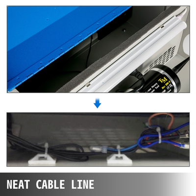 Μηχάνημα στίλβωσης κοσμημάτων VEVOR Μηχάνημα γυαλίσματος κοσμήματος Πάγκος Εργαλείο στίλβωσης κοσμημάτων Συλλέκτης σκόνης Τραπέζι λείανσης κοσμήματος Μηχάνημα στίλβωσης με ελαφριά στίλβωση