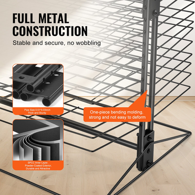 Βάση στεγνώματος VEVOR Art Drying Rack 50 Removable Shelves Painting Rack drying for Classroom