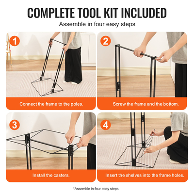 Βάση στεγνώματος VEVOR Art Drying Rack 50 Removable Shelves Painting Rack drying for Classroom