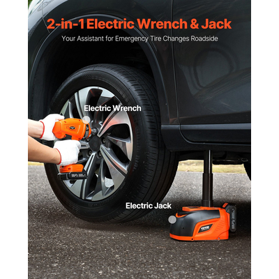 VEVOR Electric Car Jack 5 Tons /11000 lbs Φορητό κιτ Jack με τηλεχειριστήριο