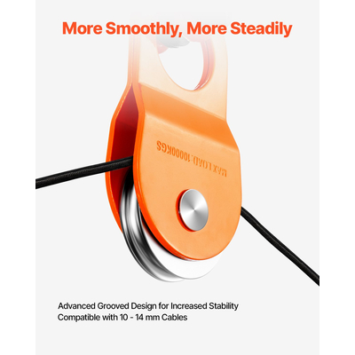 VEVOR 10 Ton Recovery Winch Snatch Block 22.000 lbs Χωρητικότητα Off Road ATV UTV