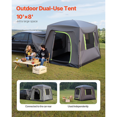 Σκηνή κάμπινγκ VEVOR SUV Εξωτερική σκηνή SUV με αδιάβροχη βροχή για 5-8 άτομα