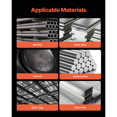 VEVOR MIG Welder 130Amp Mig Welding Machine 3-in-1 Flux Core MIG/Stick/Lift TIG