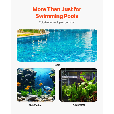 VEVOR Μπάλες φίλτρου πισίνας για αντλία φίλτρου άμμου 4,6 λίβρες επαναχρησιμοποιούμενες για πισίνα