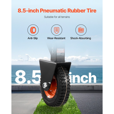 Ρυθμιζόμενο τρέιλερ 300 λίβρες Dolly 16,5 και 22 σε ύψος 1-7/8 και 2 σε μπάλες