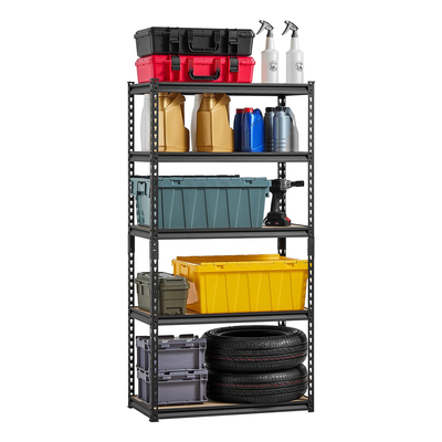 Ράφια αποθήκευσης VEVOR 16&quot; D x 32&quot; Π x 62,8&quot; Υ 5 επιπέδων Ράφια αποθήκευσης γκαράζ