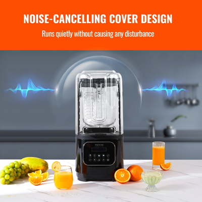 Επαγγελματικό μπλέντερ VEVOR Εμπορικά μπλέντερ πάγκου 68 oz Smoothies Shakes