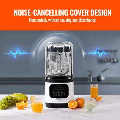 Επαγγελματικό μπλέντερ VEVOR Εμπορικά μπλέντερ πάγκου 68 oz Smoothies Shakes